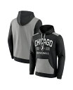  ファナティクス メンズ パーカー・スウェット アウター Men's Branded Black Gray Chicago White Sox Chip In Pullover Hoodie Black, Gray