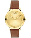 モバド 【送料無料】 モバド レディース 腕時計 アクセサリー Women's Bold Evolution 2.0 Swiss Quartz Cognac Leather Watch 34mm Cognac