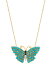 ̵ ե ǥ ͥå쥹硼ڥȥȥå ꡼ EFFY® Turquoise Sapphire (1/10 ct. t.w.) &Diamond Accent Butterfly 16