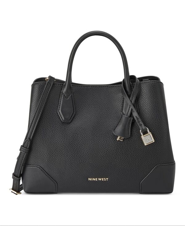 ブルックリン 【送料無料】 ナインウェスト レディース ハンドバッグ バッグ Women's Brooklyn Small Satchel Black