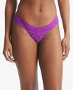 【送料無料】 ハンキーパンキー レディース パンツ アンダーウェア Women's Daily Lace Low Rise Thong 771001 Aster...