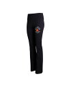 【送料無料】 コンセプツ スポーツ レディース レギンス ボトムス Women's Black Clemson Tigers Enclave Tri-Blend Flared Leggings Black