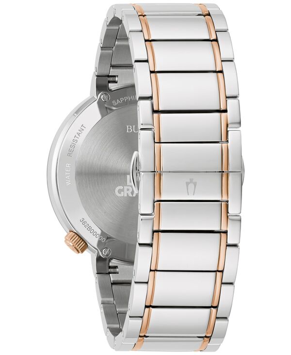 【送料無料】 ブロバ メンズ 腕時計 アクセサリー Men's Latin Grammy Futuro Two-Tone Stainless Steel Bracelet Watch 42mm Two-tone