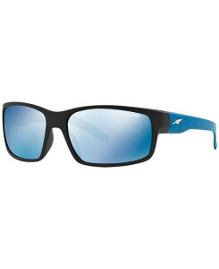 ̵ ͥå  󥰥饹 ꡼ Sunglasses, AN4202 FASTBALL BLACK MATTE/BLUE MIRROR