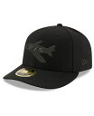 【送料無料】 ニューエラ メンズ 帽子 アクセサリー Men's Black New York Jets Alternate Logo Black on Black Low Profile 59FIFTY II Fitted Hat Black