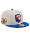 【送料無料】 ニューエラ メンズ 帽子 アクセサリー Men's Stone, Royal New York Giants 2023 Salute To Service 59FIFTY Fitted Hat Stone, Royal