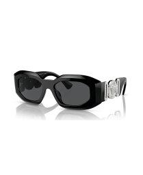 【送料無料】 ヴェルサーチ メンズ サングラス・アイウェア アクセサリー Men's Sunglasses VE4425U Black