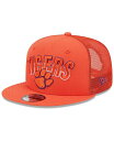 【送料無料】 ニューエラ メンズ 帽子 アクセサリー Men's Orange Clemson Tigers Grade Trucker 9FIFTY Snapback Hat Orange