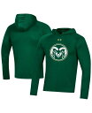 【送料無料】 アンダーアーマー メンズ パーカー・スウェット アウター Men's Green Colorado State Rams School Logo ...