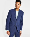  ベンシャーマン メンズ ジャケット・ブルゾン アウター Men's Skinny-Fit Stretch Suit Jacket Navy Solid