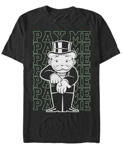 【送料無料】 フィフスサン メンズ Tシャツ トップス Men's Pay Me Short Sleeve Crew T-shirt Black 【送料無料】 フィフスサン メンズ Tシャツ トップス Men's Pay Me Short Sleeve Crew T-shirt Black