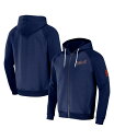 【送料無料】 ファナティクス メンズ パーカー・スウェット アウター Men's Darius Rucker Collection by Navy Detroit Tigers Raglan Full-Zip Hoodie Navy(4)