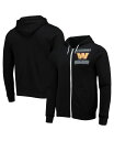 【送料無料】 ファナティクス メンズ パーカー・スウェット フーディー アウター Men's NFL x Darius Rucker Collection by Black Washington Commanders Sponge Fleece Full-Zip Hoodie Black(4)