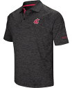 【送料無料】 コロシアム メンズ ポロシャツ トップス Men's Black Washington State Cougars Down Swing Polo Black(4)