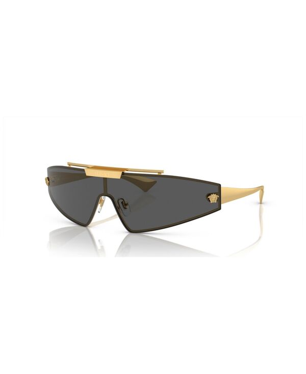 ヴェルサーチ 【送料無料】 ヴェルサーチ レディース サングラス・アイウェア アクセサリー Women's Sunglasses VE2265 Gold