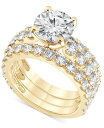 【送料無料】 バッジェリーミシュカ レディース リング アクセサリー Certified Lab Grown Diamond 3 Pc. Bridal Set ...