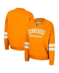 【送料無料】 コロシアム レディース パーカー・スウェット アウター Women's Tennessee Orange Distressed Tennessee Volunteers Perfect Date&nbsp;Notch Neck Pullover Sweatshirt Tennessee Orange