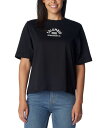 【送料無料】 コロンビア レディース シャツ トップス Women's North Cascades Cotton T-Shirt Black, College