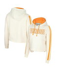 【送料無料】 コロシアム レディース パーカー・スウェット アウター Women's Cream Tennessee Volunteers Perfect Date Cropped Pullover Hoodie Cream