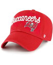 【送料無料】 47ブランド レディース 帽子 アクセサリー Women's Red Tampa Bay Buccaneers Millie Clean Up Adjustable Hat Red
