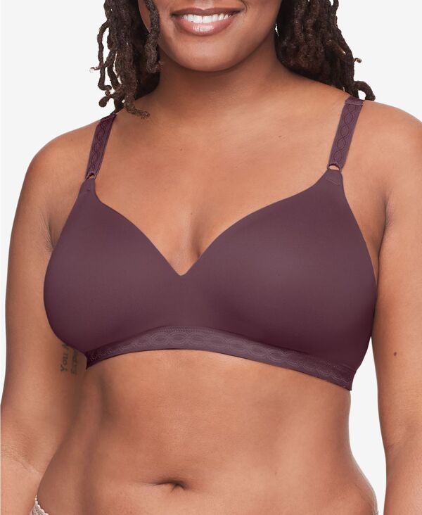 【送料無料】 ワーナーズ レディース ブラジャー アンダーウェア Warners&reg; Cloud 9&reg; Super Soft Wireless Lightly Lined Comfort Bra 1269 Vino