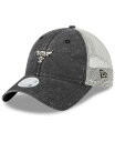 【送料無料】 ニューエラ レディース 帽子 アクセサリー Women's Black Chicago Bulls Micro Logo 9TWENTY Trucker Adjustable Hat Black