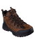 【送料無料】 スケッチャーズ メンズ ブーツ・レインブーツ ハイキングシューズ シューズ Men's Relaxed Fit- Rickter - Branson Water-Resistant Trail Hiking Boots from Finish Line Dark Brown