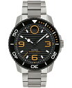 yz oh Y rv ANZT[ Men's Bold Titanium Sport Swiss Quartz Titanium Watch 45mm Gray