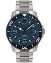 yz oh Y rv ANZT[ Men's Bold Titanium Sport Swiss Quartz Titanium Watch 45mm Gray