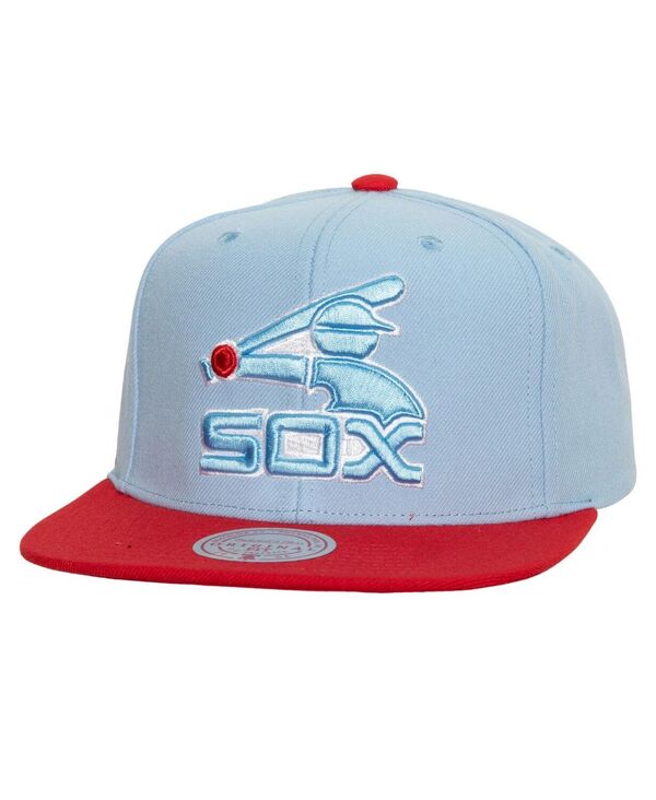 ミッチェル＆ネス 【送料無料】 ミッチェル&ネス メンズ 帽子 アクセサリー Men's Light Blue, Red Chicago White Sox Hometown Snapback Hat Light Blue, Red