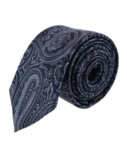 【送料無料】 トラファルガー メンズ ネクタイ アクセサリー Sobee Paisley Silk Necktie Black 【送料無料】 トラファルガー メンズ ネクタイ アクセサリー Sobee Paisley Silk Necktie Black