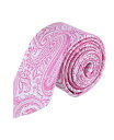 yz gt@K[ Y lN^C ANZT[ Sobee Paisley Silk Necktie Pink