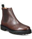 【送料無料】 テッドベーカー メンズ ブーツ・レインブーツ シューズ Men's Scotch Grain Leather Chelsea Boots Brown