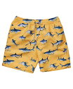 【送料無料】 スナッパーロック メンズ ハーフパンツ・ショーツ 水着 Men's Sunrise Shark Volley Board Short Yellow