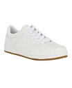 【送料無料】 ゲス メンズ スニーカー シューズ Men 039 s Lensa Low Top Lace Up Court Sneakers White