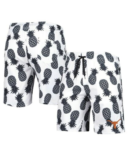 【送料無料】 コロシアム メンズ ハーフパンツ・ショーツ 水着 Men's White Texas Longhorns Pineapples Swim Shorts White 【送料無料】 コロシアム メンズ ハーフパンツ・ショーツ 水着 Men's White Texas Longhorns Pineapples Swim Shorts White