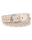 リーバイス 【送料無料】 リーバイス レディース ベルト アクセサリー Women's Studded Fully Adjustable Perforated Leather Belt Wheat