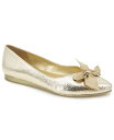 yz PlXR[ fB[X pvX V[Y Women's Lily Bow Ballet Flat Gold