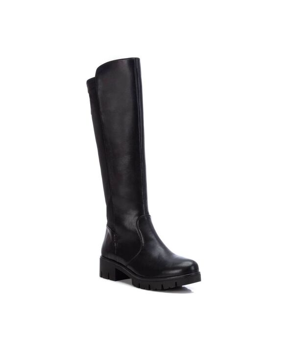 【送料無料】 キシタイ レディース ブーツ・レインブーツ シューズ Women's Knee High Boots By XTI Black