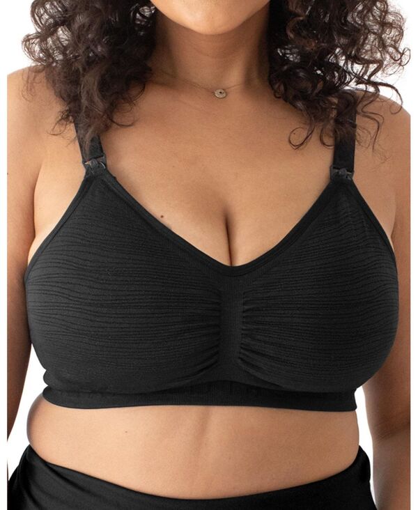 ̵ ɥå ֥쥤֥꡼ ǥ ֥饸㡼  Maternity Busty Sublime Hands-Free Pumping &Nursing Bra - Fits s 30E-40H Black