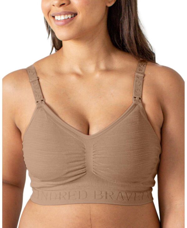 ̵ ɥå ֥쥤֥꡼ ǥ ֥饸㡼  Maternity Busty Sublime Hands-Free Pumping &Nursing Bra - Fits s 30E-40H Latte