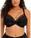  エロミ レディース ブラジャー アンダーウェア Women's Kendra Underwire Plunge Bra, El301602 Black