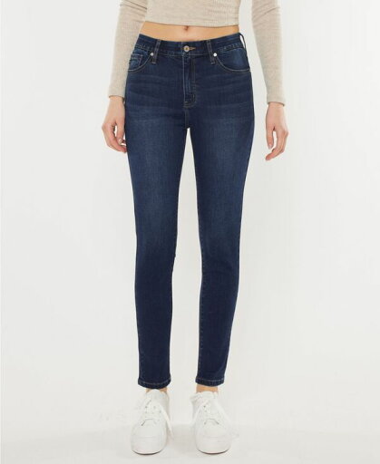 【送料無料】 カンクン レディース デニムパンツ ジーンズ ボトムス Women's High Rise Super Skinny Jeans Dark 【送料無料】 カンクン レディース デニムパンツ ジーンズ ボトムス Women's High Rise Super Skinny Jeans Dark