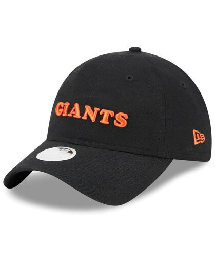 【送料無料】 ニューエラ レディース 帽子 アクセサリー Women's Black San Francisco Giants Shoutout 9TWENTY Adjustable Hat Black 【送料無料】 ニューエラ レディース 帽子 アクセサリー Women's Black San Francisco Giants Shoutout 9TWENTY Adjustable Hat Black