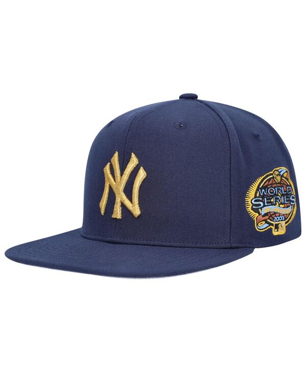 ミッチェル＆ネス 【送料無料】 ミッチェル&ネス メンズ 帽子 アクセサリー Men's Navy New York Yankees Champ'd Up Snapback Hat Navy