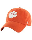 【送料無料】 47ブランド メンズ 帽子 アクセサリー Men's Orange Clemson Tigers Franchise Fitted Hat Orange