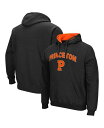 【送料無料】 コロシアム メンズ パーカー・スウェット フーディー アウター Men's Black Princeton Tigers Arch and Logo Pullover Hoodie Black