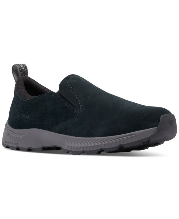 【送料無料】 コロンビア メンズ スリッポン ローファー シューズ Men 039 s Landroamer Slip-On Camper Shoes Black, Dark Grey