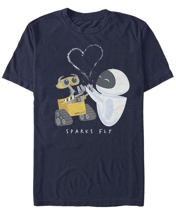 【送料無料】 フィフスサン メンズ Tシャツ トップス Men's Sparks Fly Short Sleeve Crew T-shirt Navy