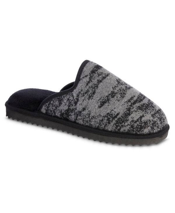 yz AC\gi[ Y T_ V[Y Men's Memory Foam Knit Cooper Scuff Slipper Ash